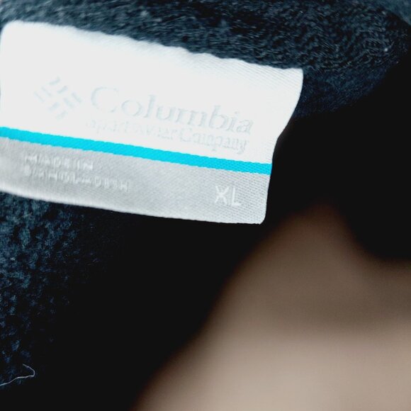 Columbia Women's Black Trek Colorblock Crew Neck Pullover Cropped Sweatshirt XL - Picture 13 of 14